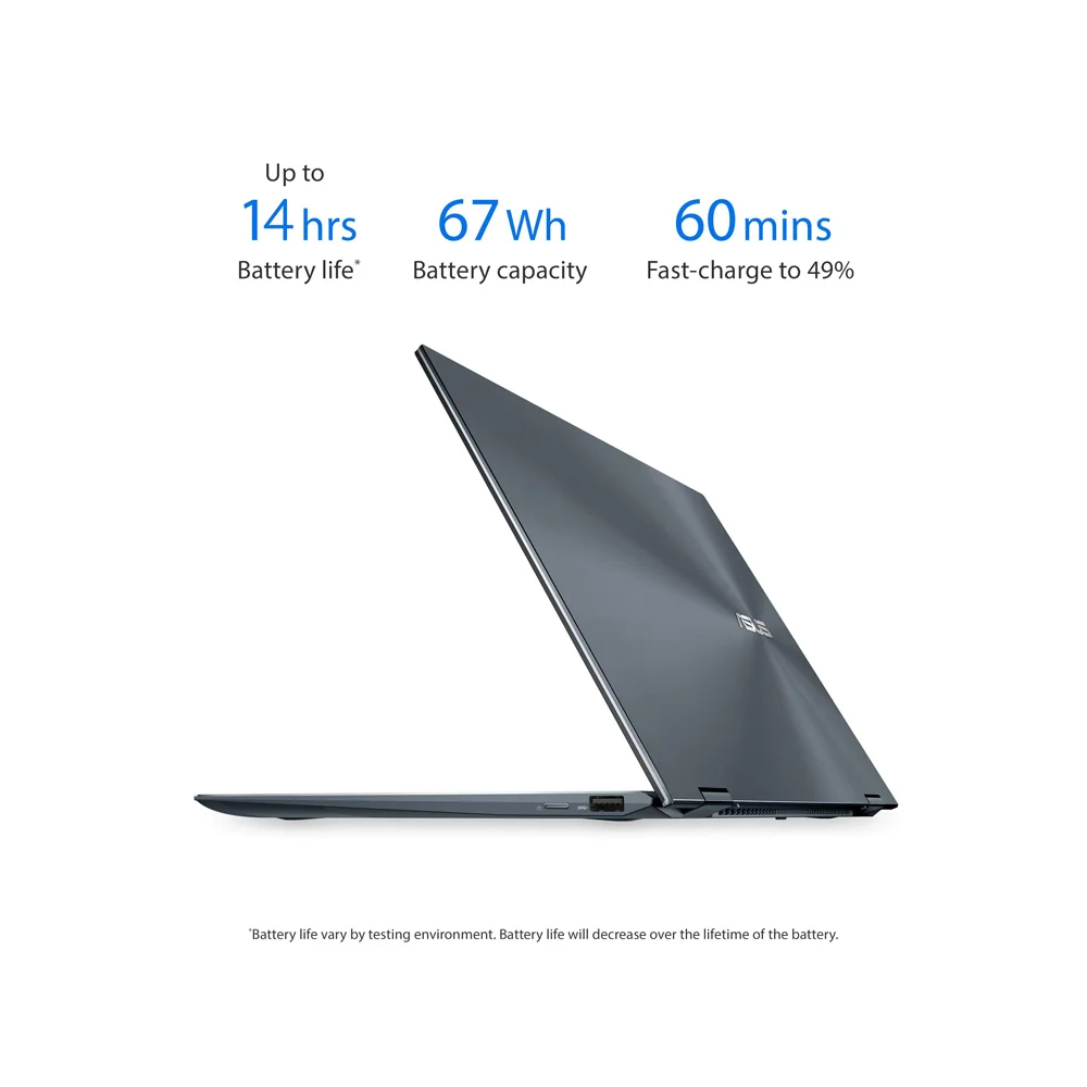 ASUS ZenBook Flip 13 Ultra Slim Convertible Laptop, 13.3” OLED FHD Touch Display, Intel Core i5 – Image 3
