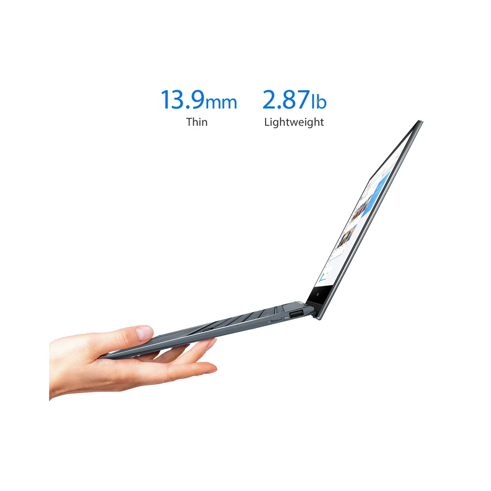 ASUS ZenBook Flip 13 Ultra Slim Convertible Laptop, 13.3” OLED FHD Touch Display, Intel Core i5 – Image 2