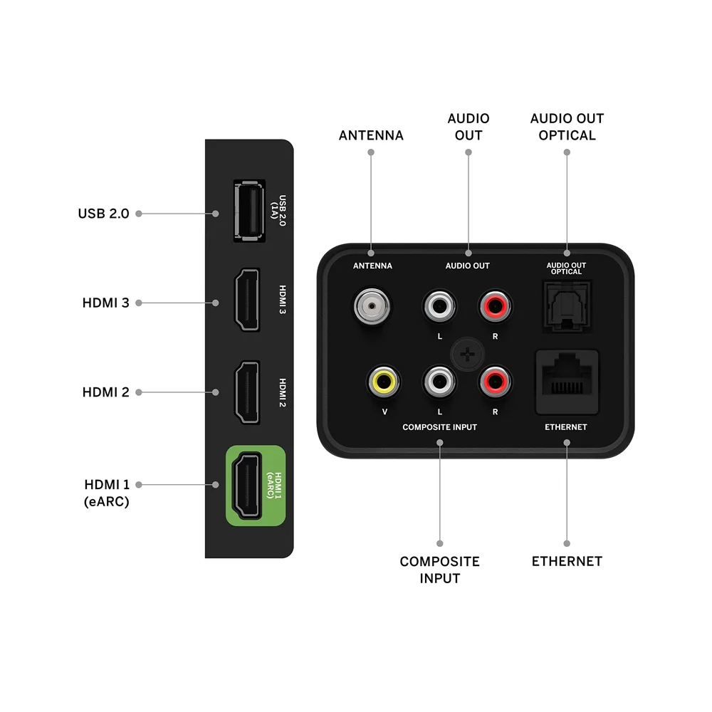 VIZIO 55-Inch V-Series 4K UHD LED HDR Smart TV Apple AirPlay and Chromecast Built-in, 55 inches – Image 2