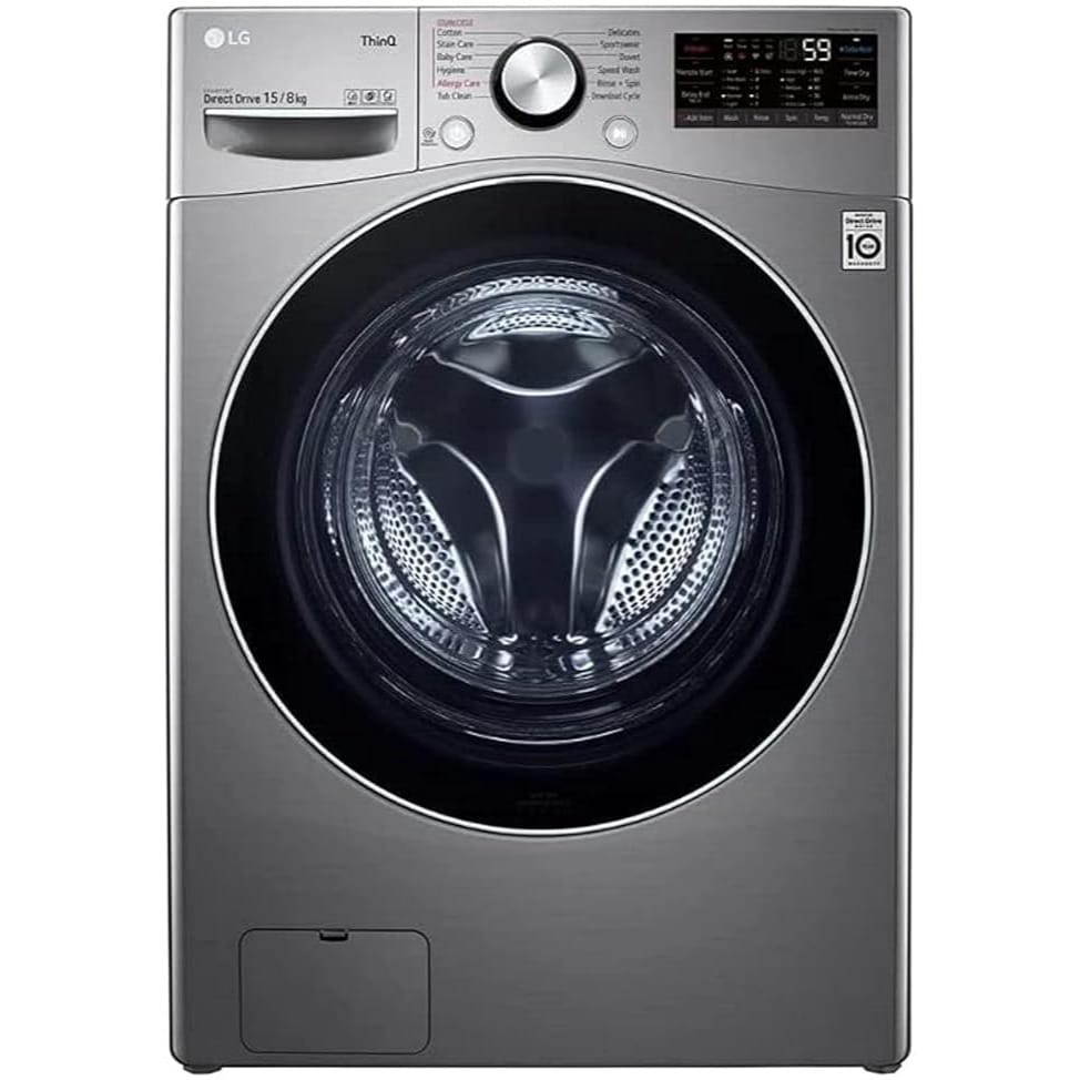 Lave-linge séchant LG FOL9DGP2S – 15 kg / 8 kg